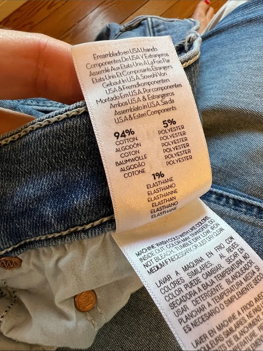 MOTHER The Tripper Ankle Jeans